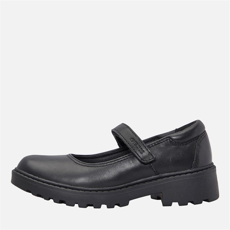 GEOX Girls Casey Chunky Mary Jane Shoes Black