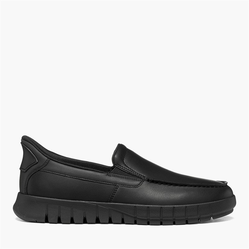 GEOX Mens Flextride Fast In Plus Loafers Black