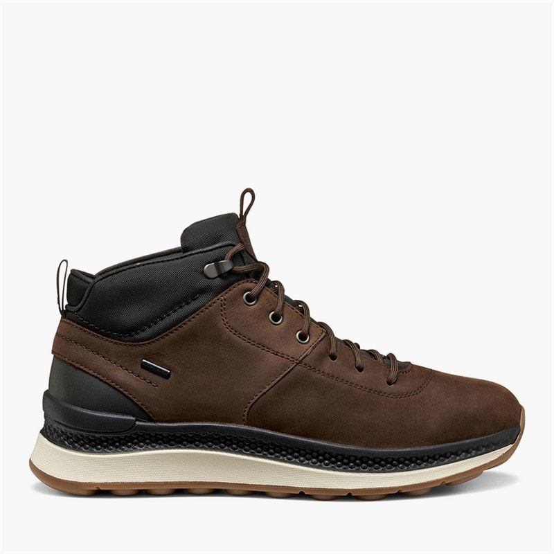 GEOX Mens Spherica Actif X2 Boots Dark Brown/Black