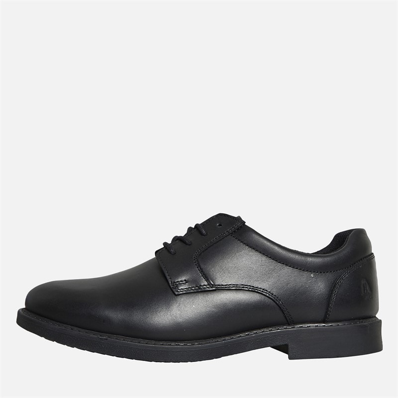 Hush Puppies Junior Boys Matteo Lace Up School Shoes Black