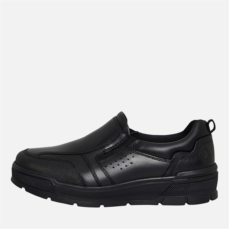 Hush Puppies Junior Brazil Slip On Shoes Black