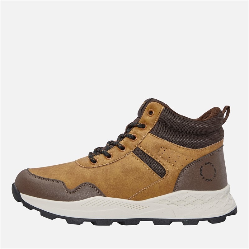 JACK & JONES Boys Trek Winter Boots Golden Yellow