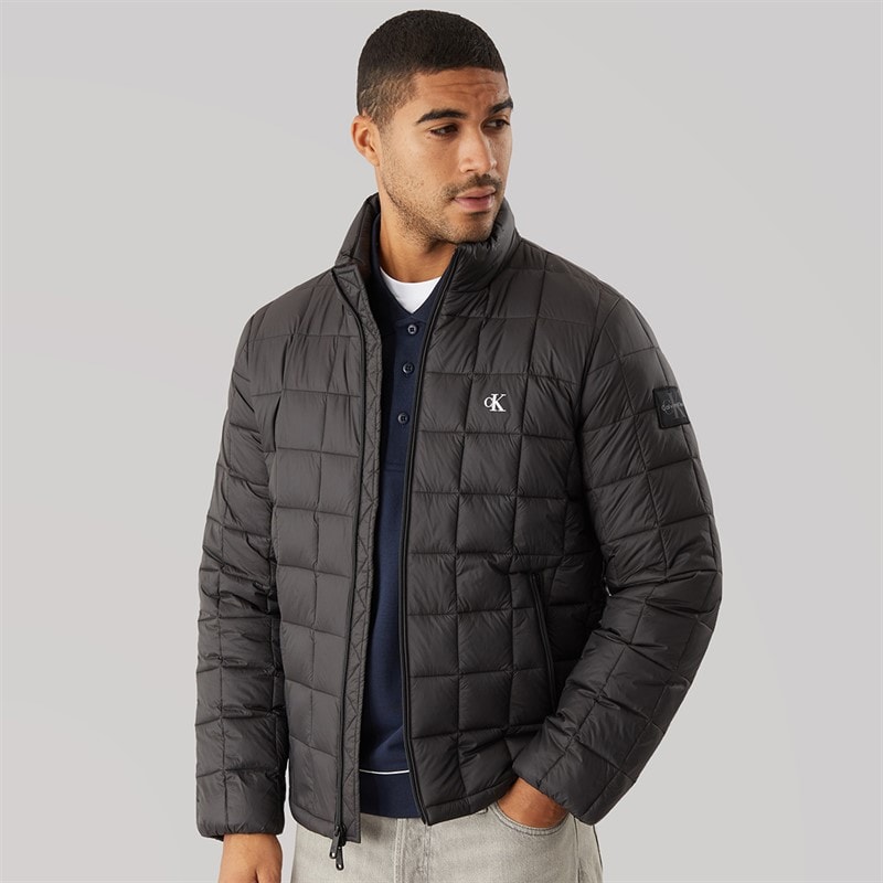 Calvin Klein Jeans Mens Ultra Lightweight Quilted Gilet Black