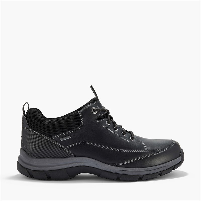 Clarks Mens Spypath Lo GTX G-Fit Shoes Black