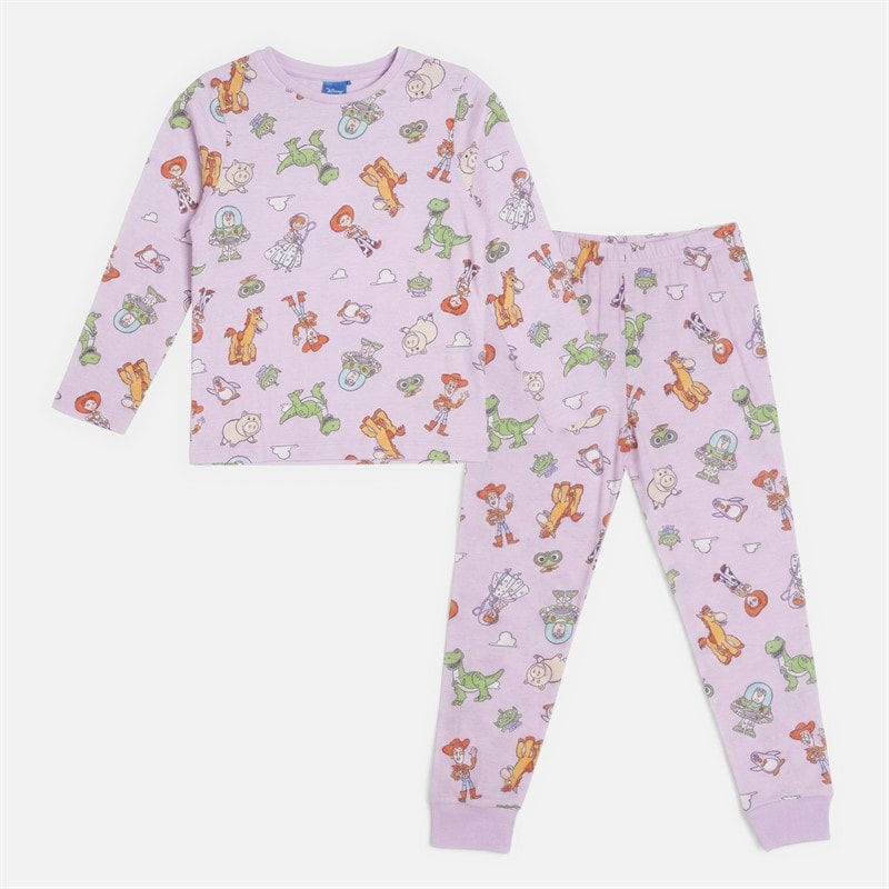 Toy Story Girls Pyjama Set Pink