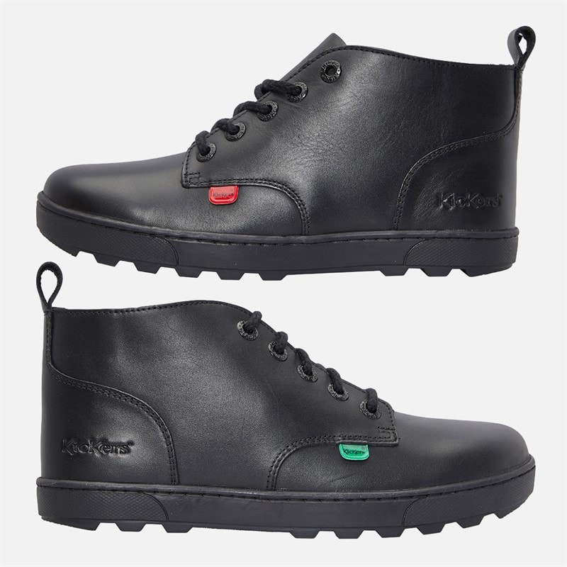 Kickers Junior Boys Disley Boots Black