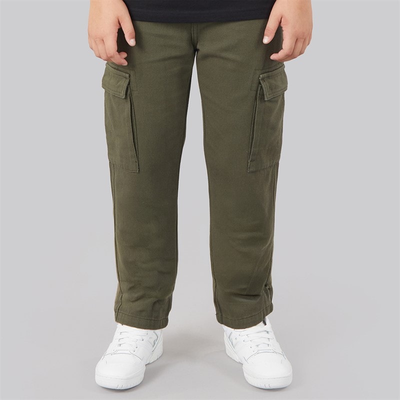 Kangaroo Poo Boys Cargo Jeans Khaki