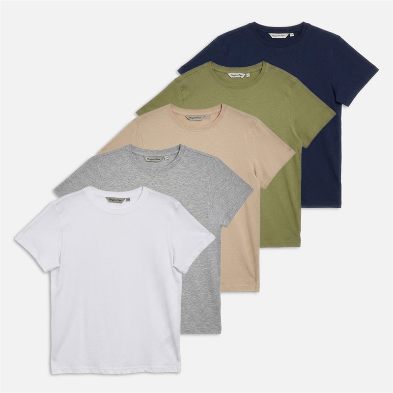 Kangaroo Poo Boys Five Pack T-Shirts Multi