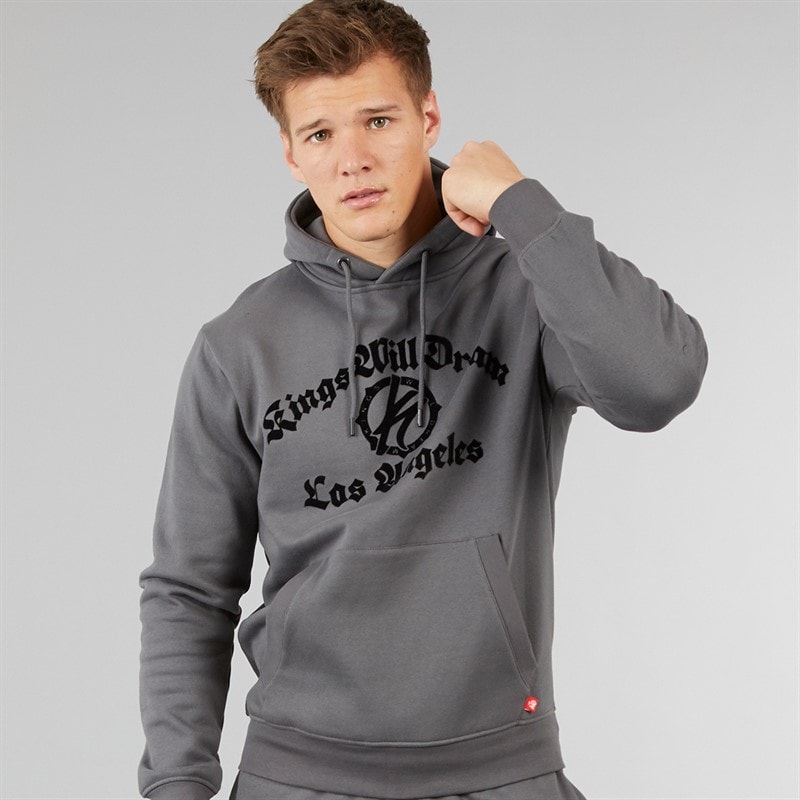 Kings Will Dream Mens Gothically Hoodie Asphalt