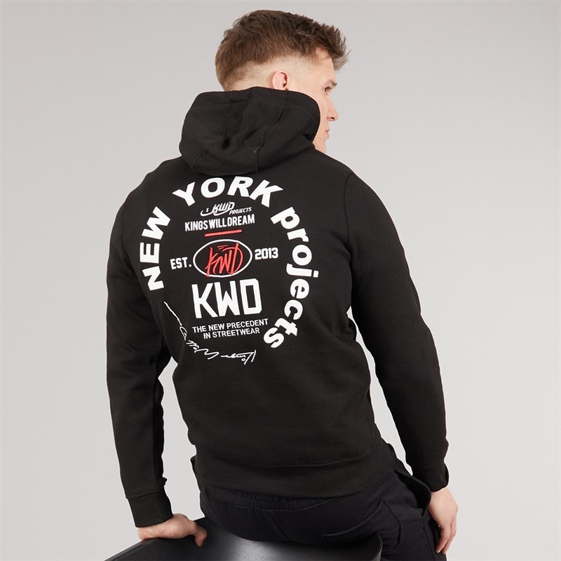 Kings Will Dream Mens Mobalot Hoodie Black