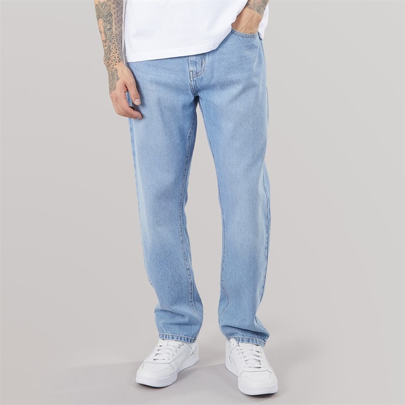 Kings Will Dream Mens Studio Dee Baggy Jeans Stonewash