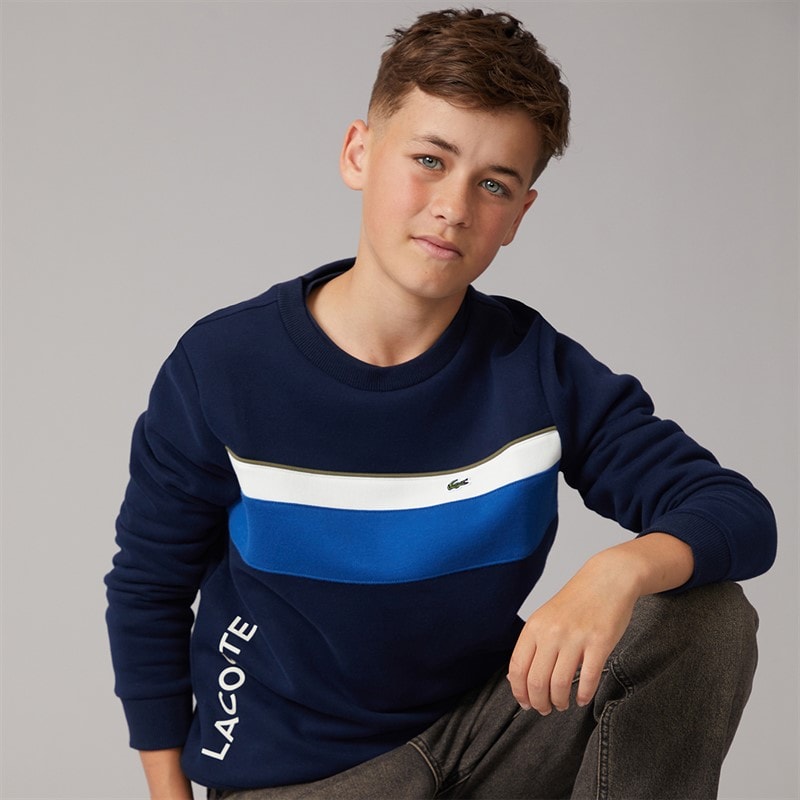 Lacoste Boys Sweatshirt Marine/Olive