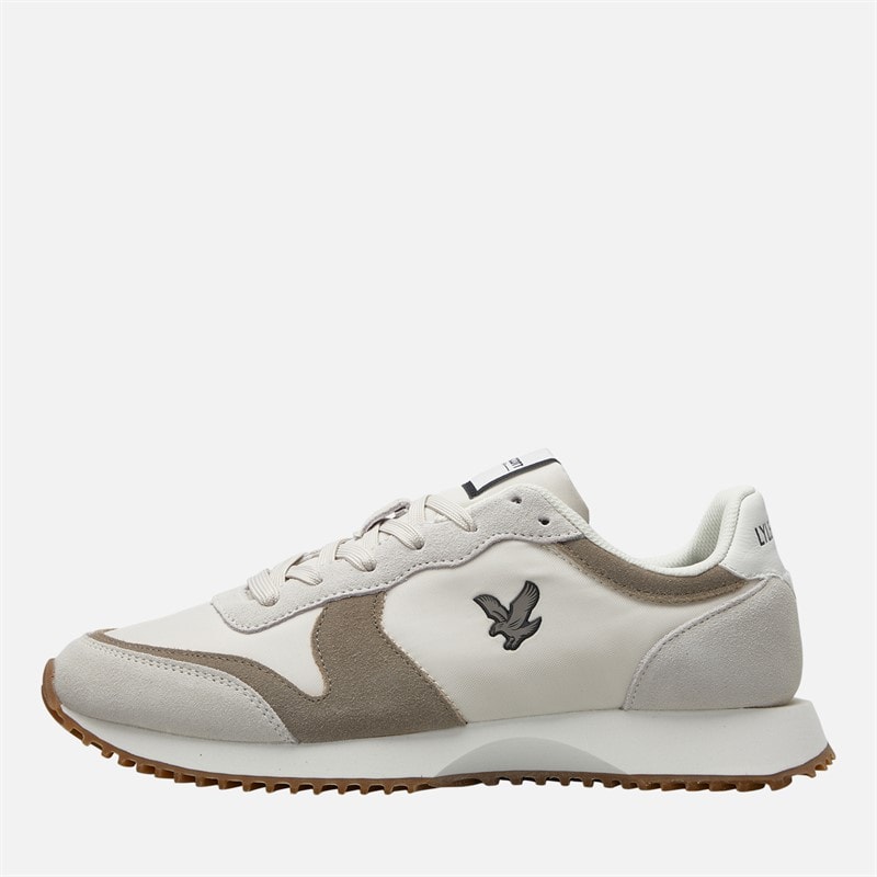 Lyle And Scott Vintage Mens Leno Trainers Lamb Earth
