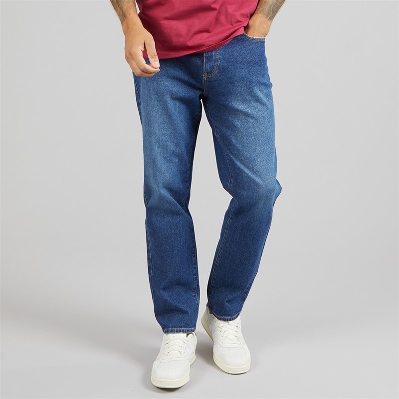 Lyle And Scott Vintage Mens Tapered Jeans Indigo