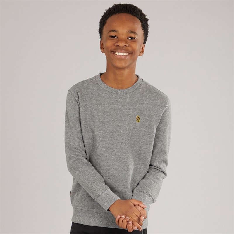 LUKE 1977 Boys The Runner Sweatshirt Grey