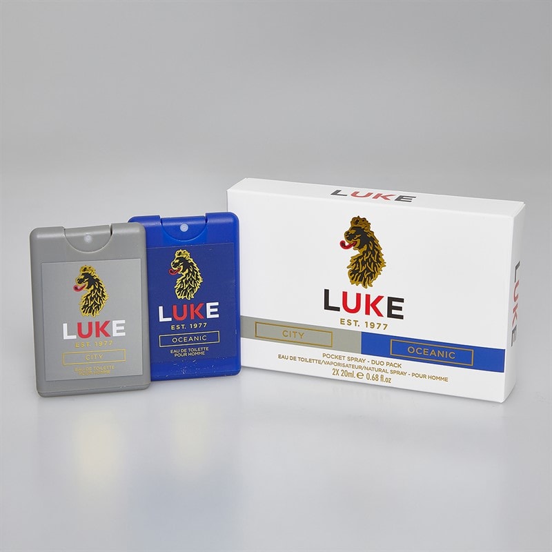 LUKE 1977 Mens Oceanic And City Fragrance Set Blue/Grey