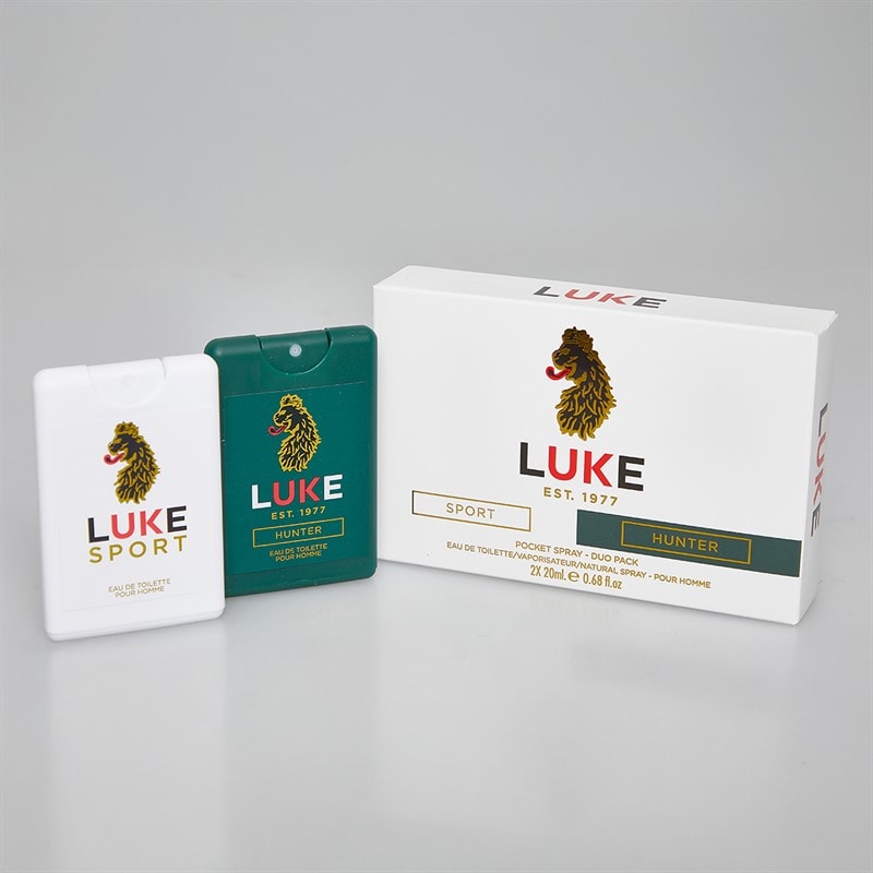LUKE 1977 Mens Sport And Hunter Fragrance Set White/Green