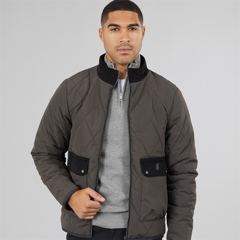LUKE 1977 Mens Marsh Gibbon Jacket Olive