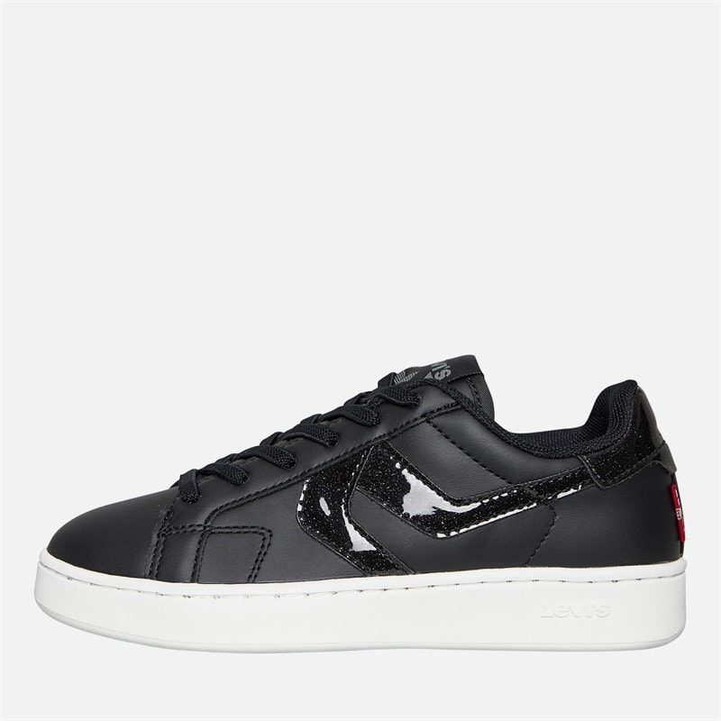 Levi's Girls Swift JR Trainers Black/Glitter
