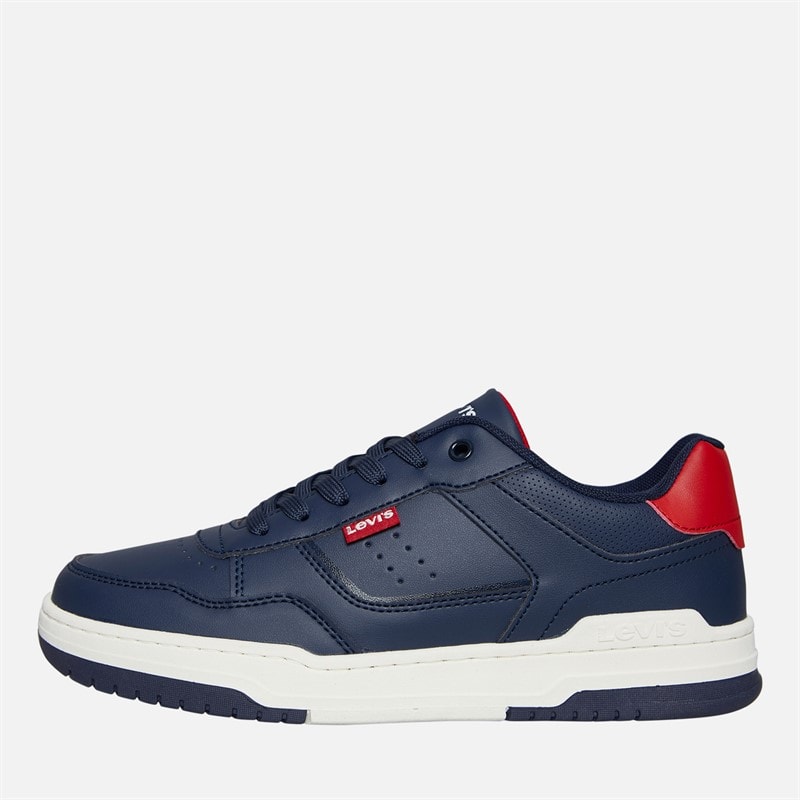 Levi's Junior Boys John SE Trainers Navy/Red
