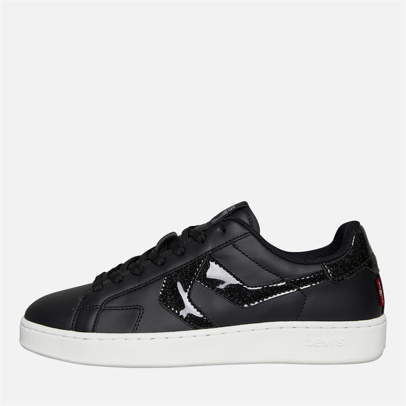 Levi's Junior Girls Swift JR Trainers Black/Glitter