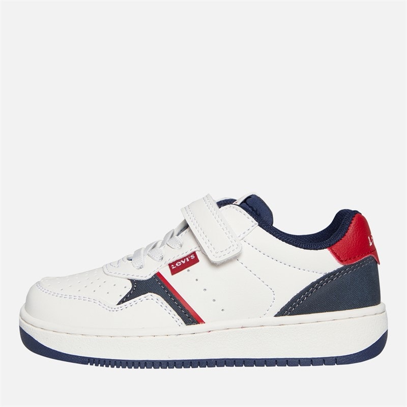 Levi's Boys Aiden Mini Trainers Off White/Navy