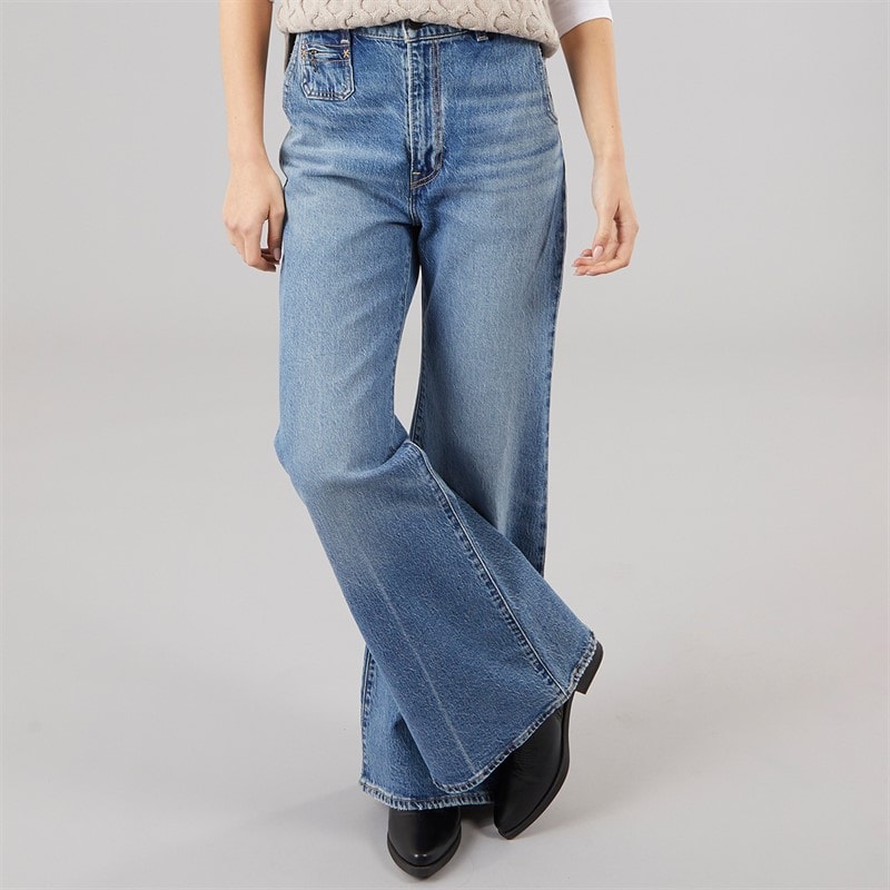 Levi's Womens Ribcage Bell Jeans Next Saturday