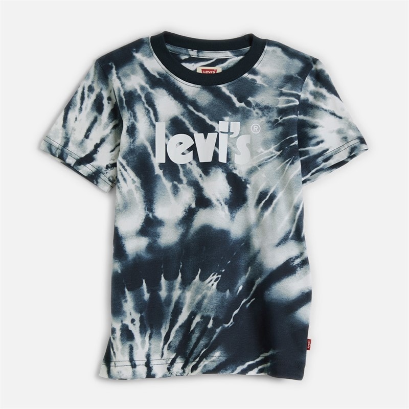 Levi's Boys Tie-Dye T-Shirt White