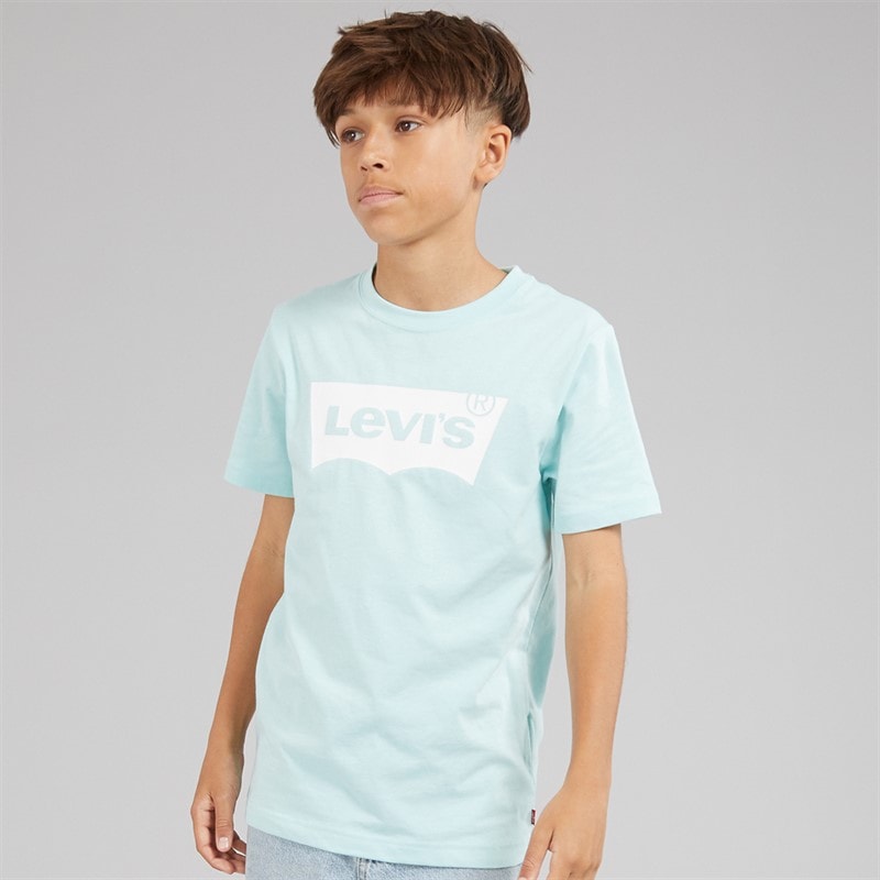 Levi's Boys Batwing T-Shirt Pastel Turquoise