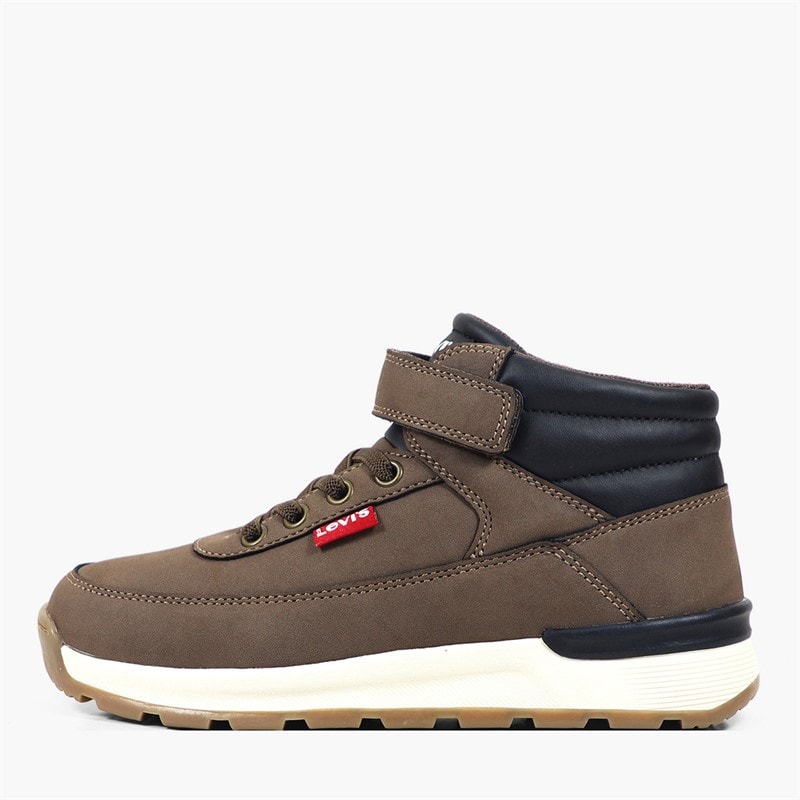 Levi's Boys Ascot Boots Dark Brown 0018