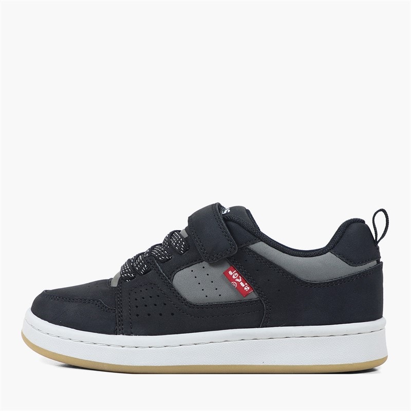 Levi's Boys Park Avenue Trainers Black/Grey 0370