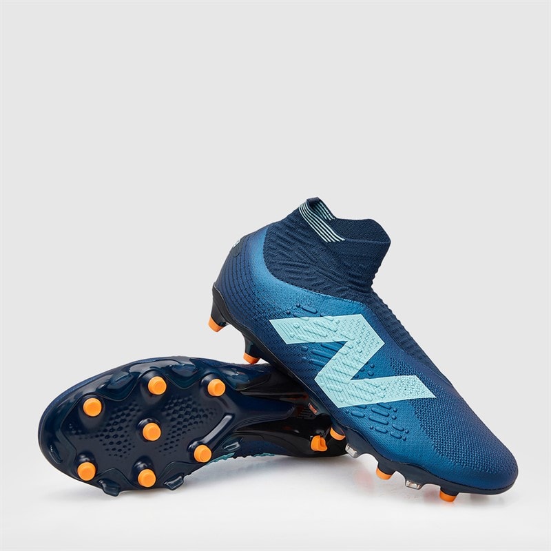 New Balance Tekela Pro V4+ FG Firm Ground Football Boots Navy