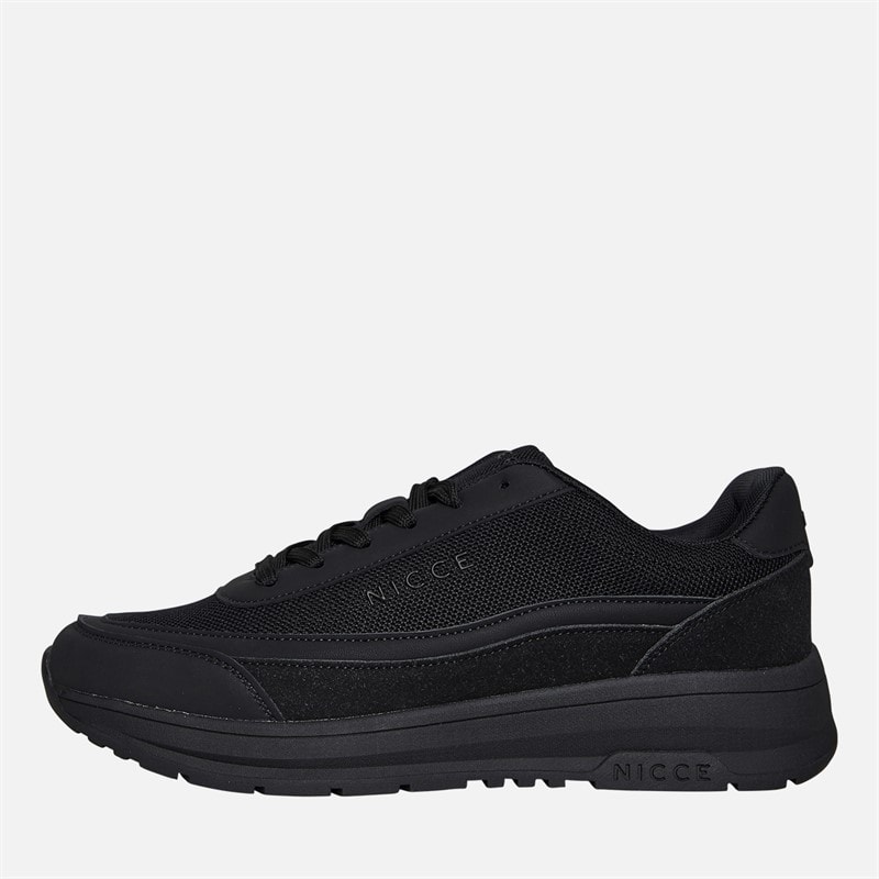 NICCE Mens Arinza Trainers Black/Coal/Grey