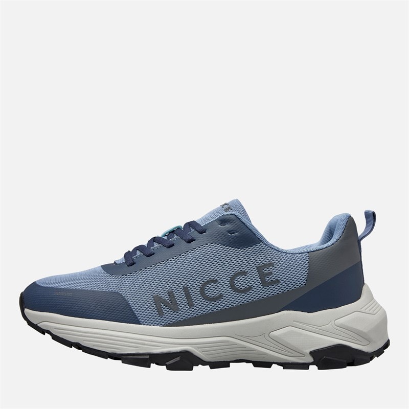NICCE Mens Metolo Trainers Element Blue/Navy/Grey