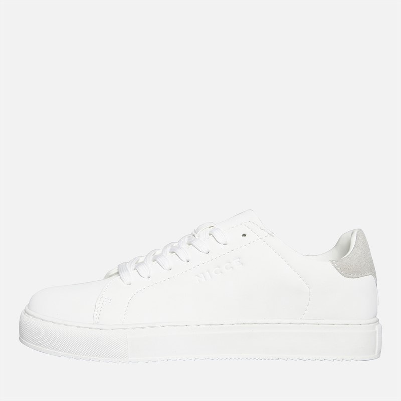 NICCE Junior Boys Torces Trainers White/Grey