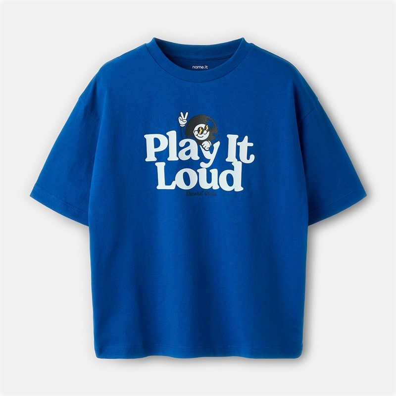 Name It Boys Heinrick T-Shirt Jelly Bean Surf The Web