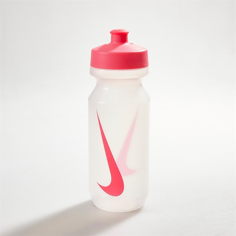 Nike Big Mouth Swoosh Water Bottle 2.0 220Z Clear/Pink Pow/Pink Pow