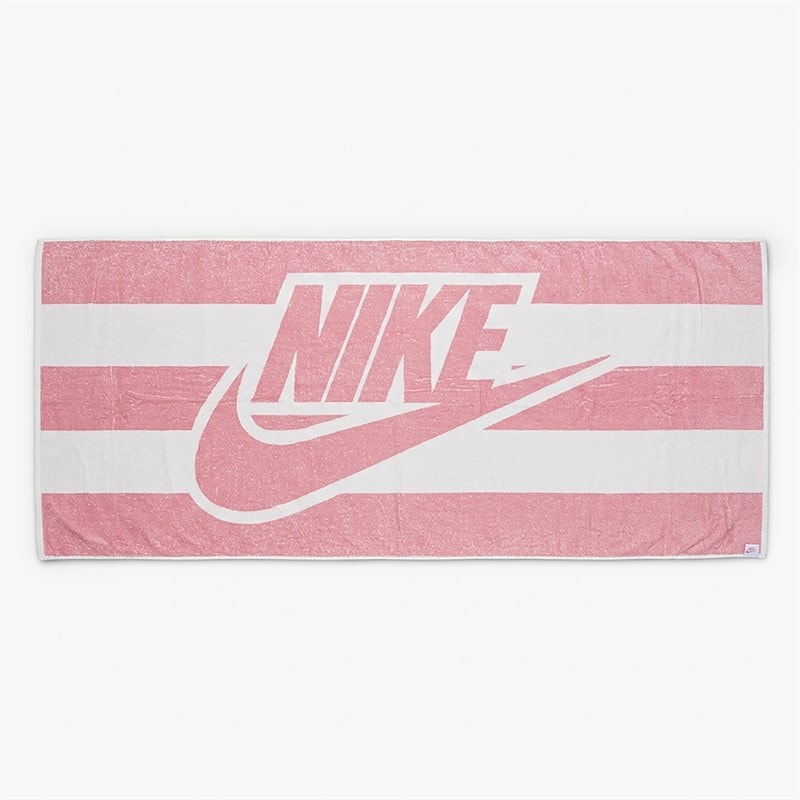 Nike Womens Club Pool Towel Medium Soft Pink/White