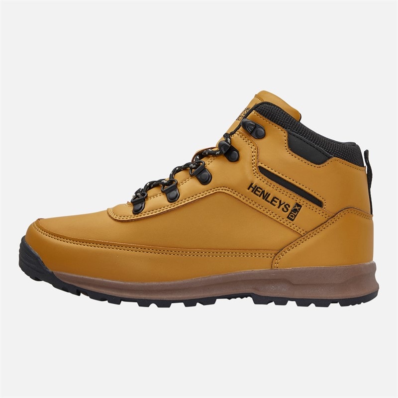 Henleys Junior Boys Travis Boots Yellow