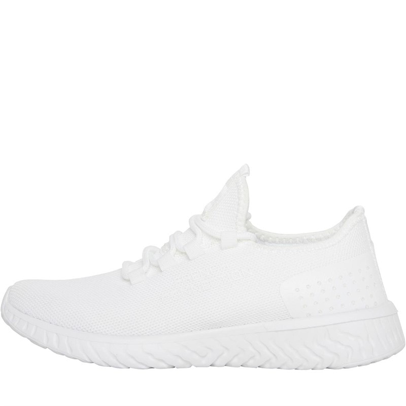 French Connection Junior Boys Cloud Trainers White