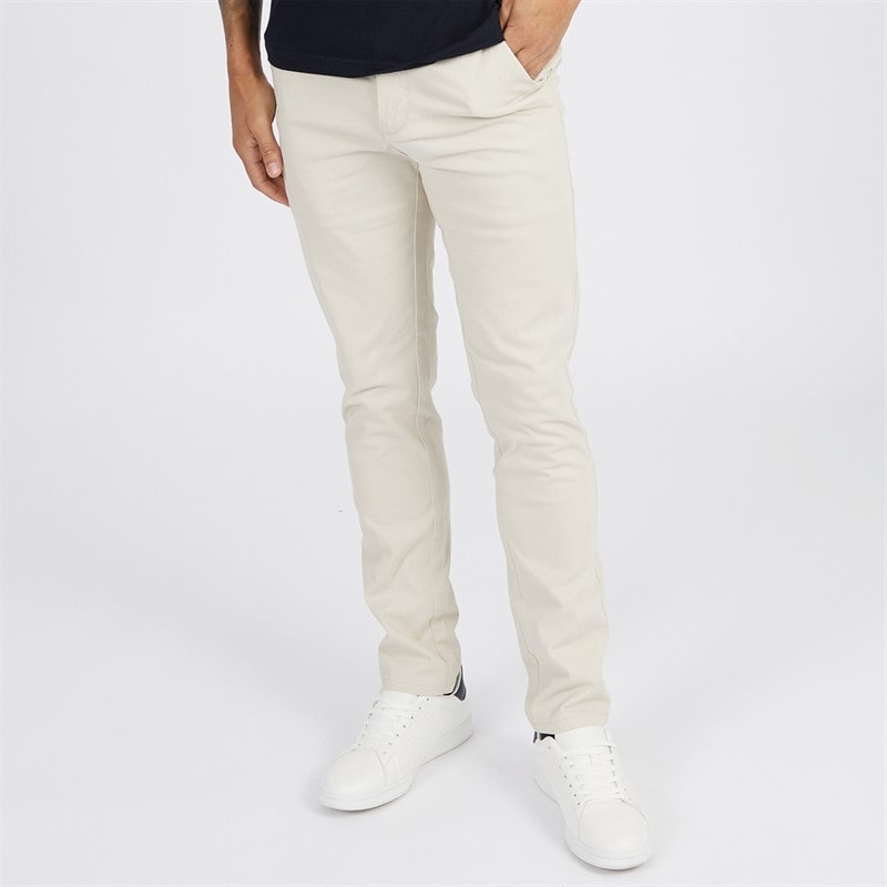 French Connection Mens Chinos Stone