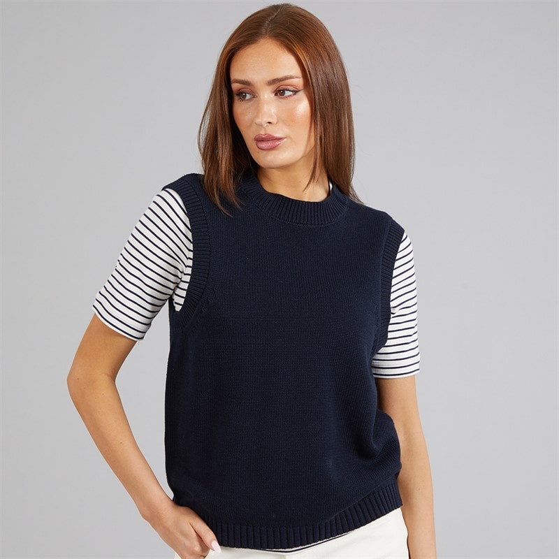 French Connection Womens Oversized Tank Top Midnight