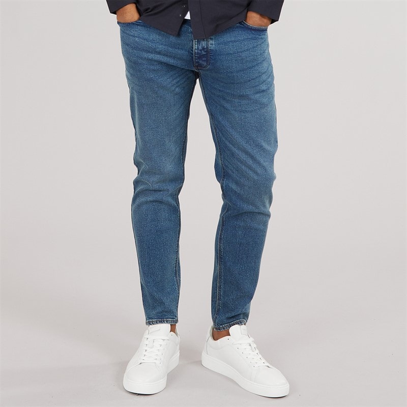French Connection Mens Tapered Fit Jeans IND23