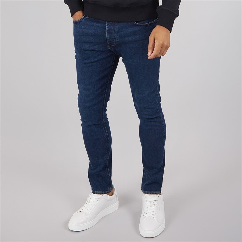 French Connection Mens Skinny Fit Jeans IND50 Midwash
