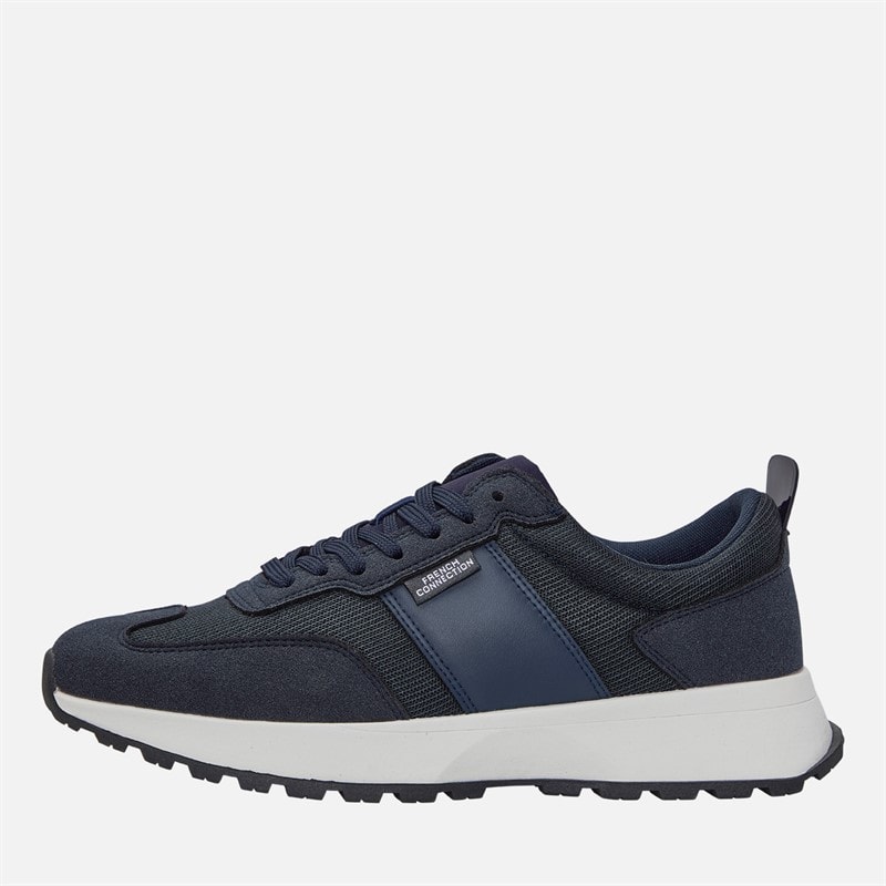 French Connection Mens Hybrid Trainers Marine