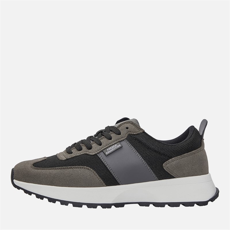 French Connection Mens Hybrid Trainers Black