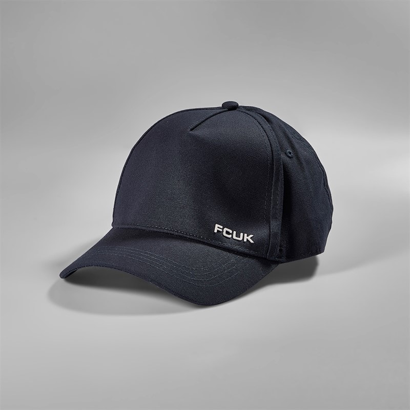 French Connection Mens FCUK Side Cap Marine