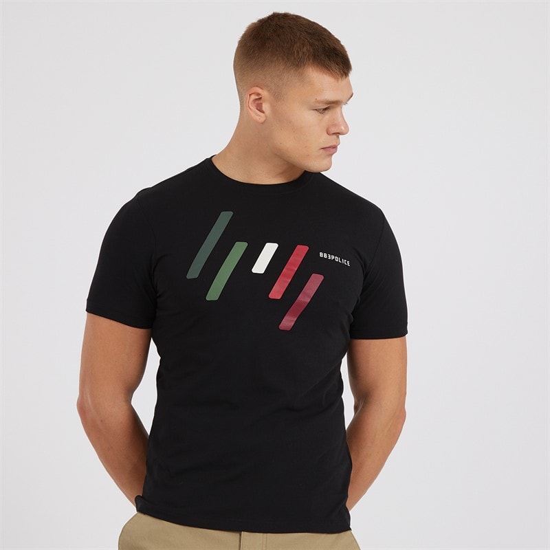 883 Police Mens Udimore T-Shirt Black