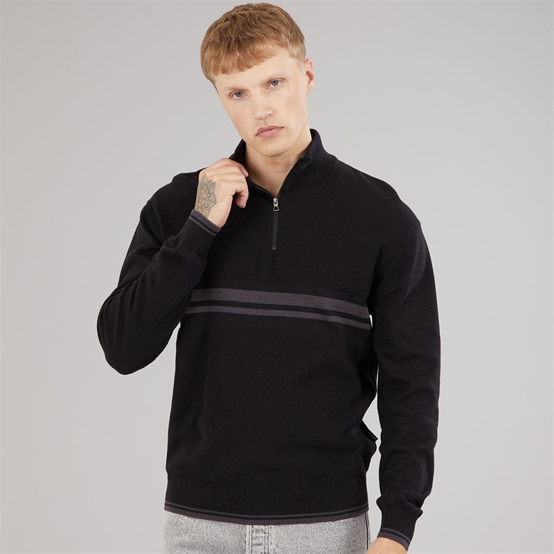 883 Police Mens Arnove Jumper Black