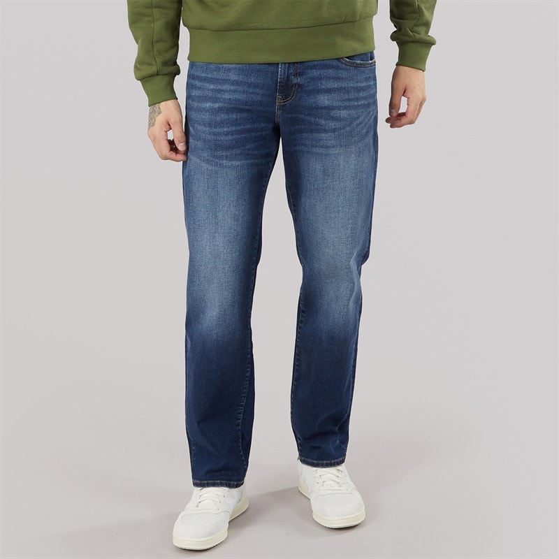 883 Police Mens Caldoro Relaxed Regular Fit Jeans 1028 Blue